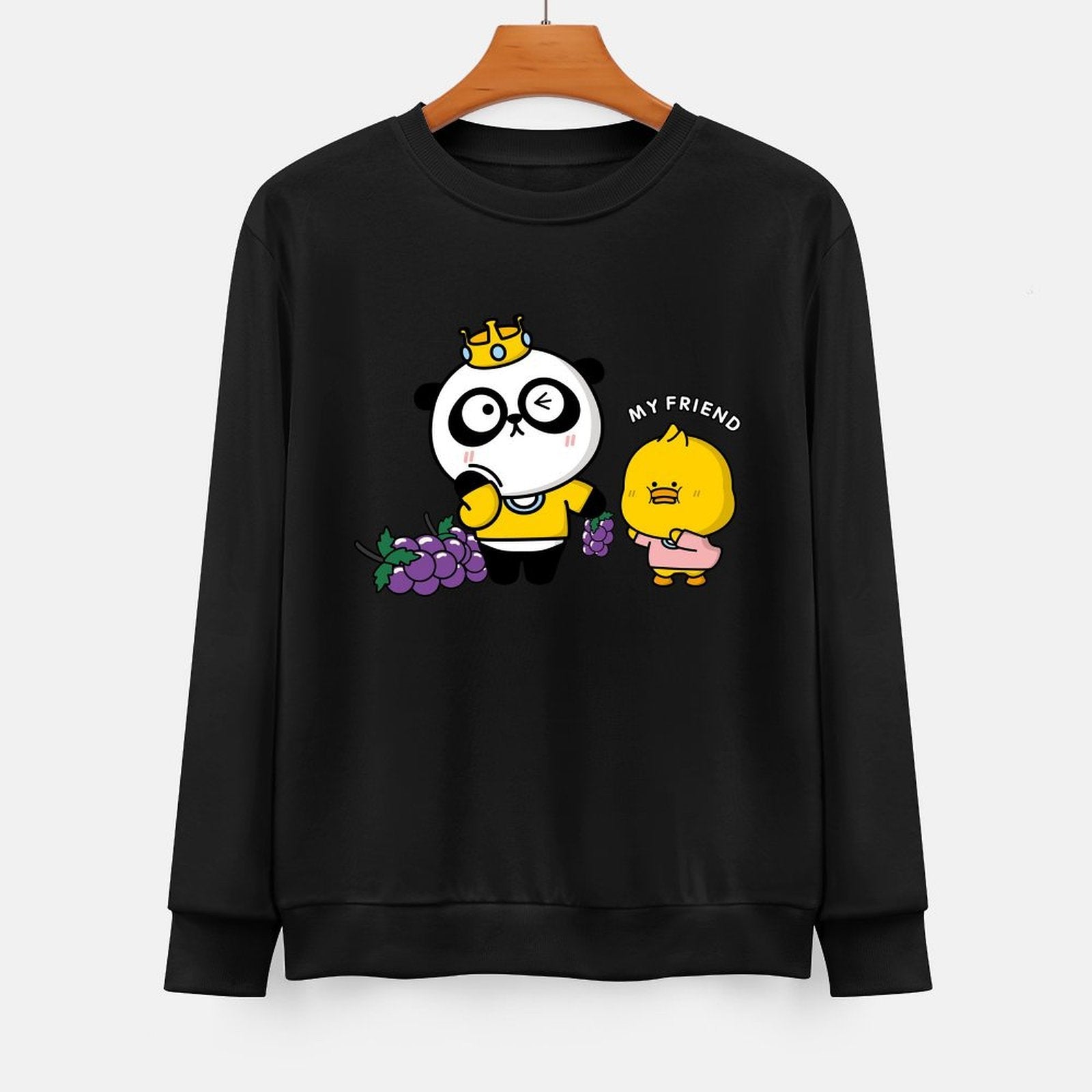 Front Patterned Long Sleeve TopPrint-Ready Standard